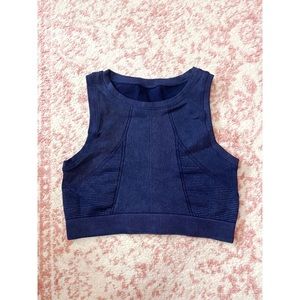 Offline by Aerie seamless ribbed sports bra 2021 collection sz Large